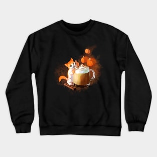 Pumpkin Spice Kitten Crewneck Sweatshirt